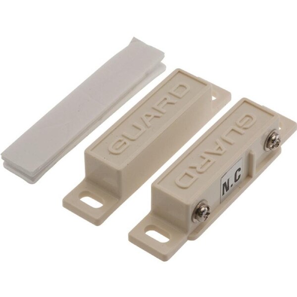 SR2 Standard N.C Sealed Reed Switch for Door/Window Alarm Circuit Security Beige