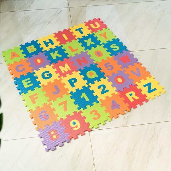 36 Pcs Kids EVA Mini Alphabet and Numbers