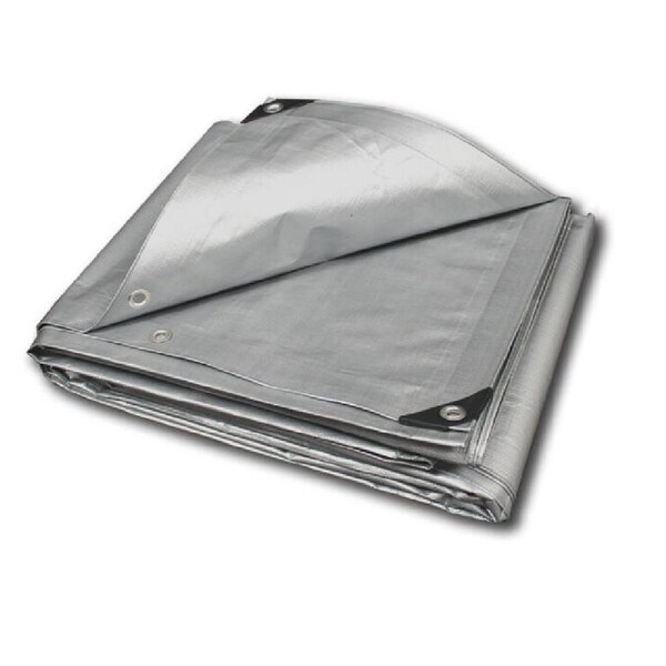 Ozoffer Tarpaulin Tarp Canvas Waterprood Camping Poly Tarps Cover Sheet Truck UV PE