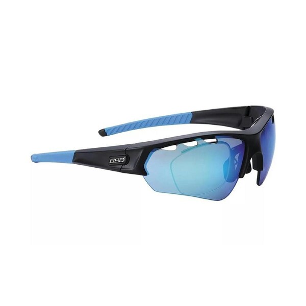 BBB Cycling Select Optic Sportglasses Matt Black Blue - Black/Blue