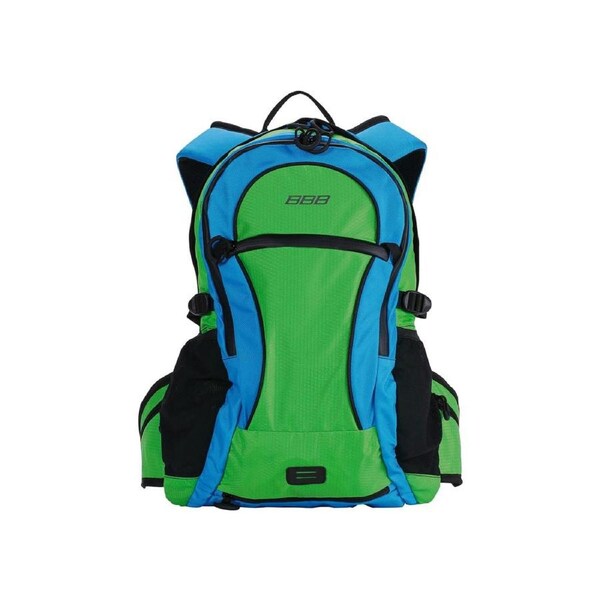 BBB Cycling TrailPacker Allround Backpack 25L Green/Blue - Blue