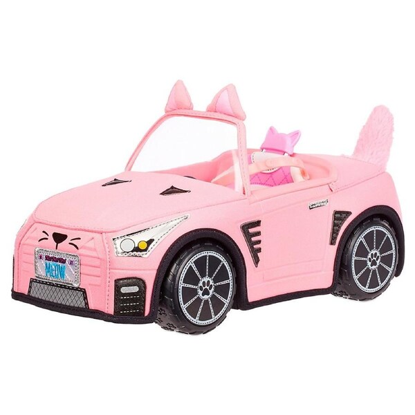 Na Na Na Surprise! Soft Stylish Plush Convertible Kitty Sports Car Girls Toys 6+