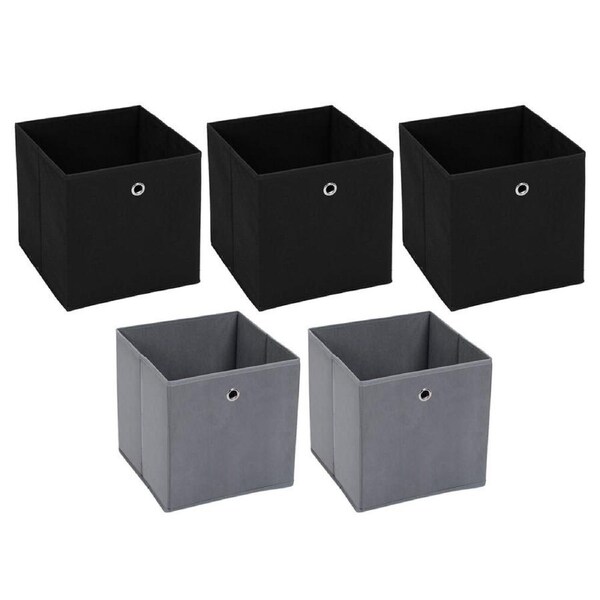 5x Boxsweden Mode Storage 29cm Cube Clothes/Accessories Home Organiser Assorted
