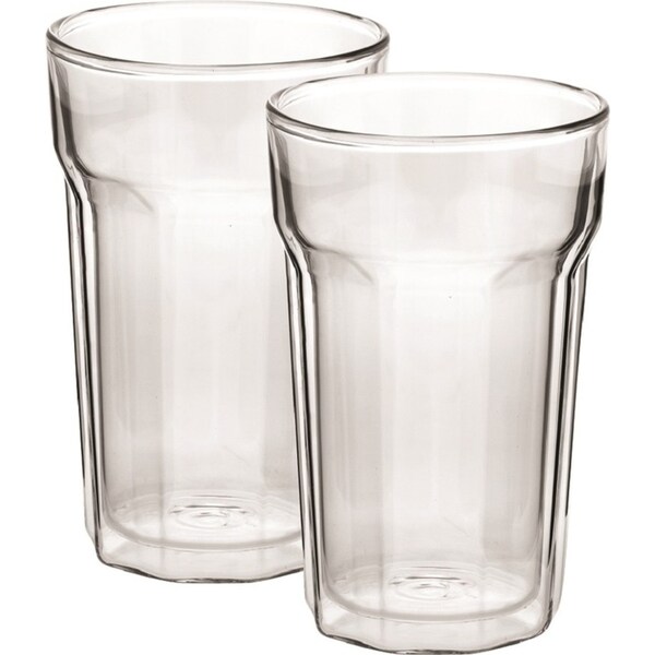 Avanti Nove Twin Wall 375ml Glass Set of 2