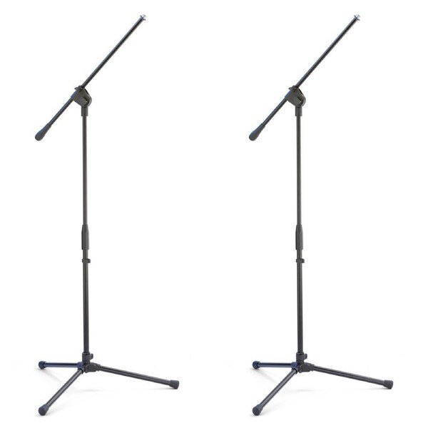 2PK Samson MK-10 Microphone/Mic Boom 63.5cm Tripod Stand Mic Holder/Mount w/Clip