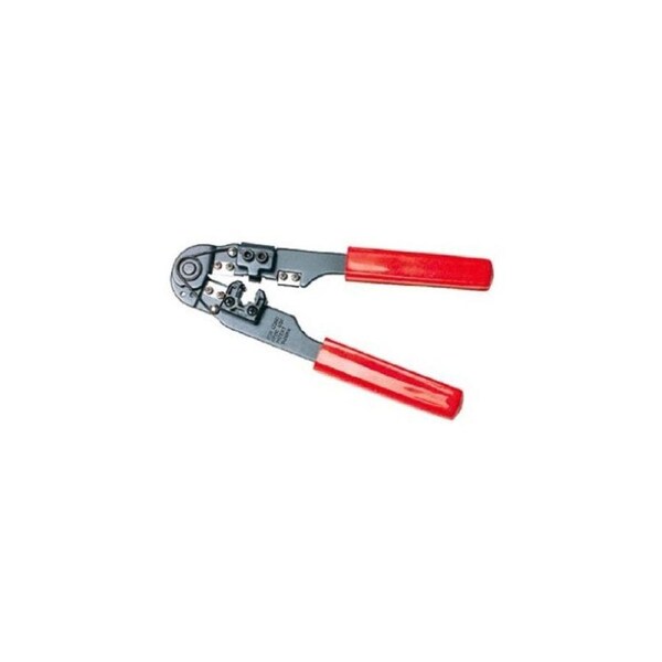 ProsKit Modular Crimping Tool Cable/Wire Crimper/Cutter 7.5" 190mm 8P8C RJ45 Red