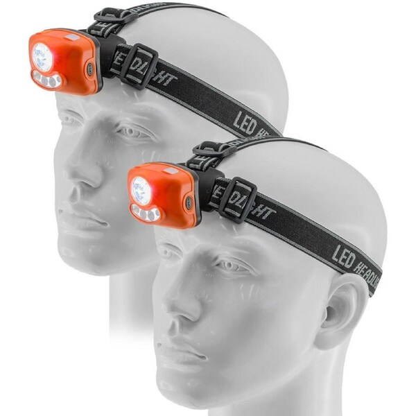 2PK Doss 3W LED Spotlight Headlight Head Light/Torch/Lamp/Camping/Hiking/Bike