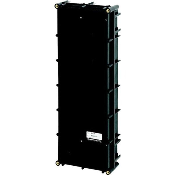 Aiphone GF3B Back Box Case for GF3F Three Module Semi Flush Mount Frame Black