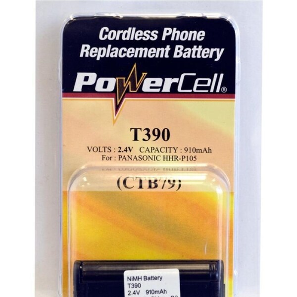 Power Cell CTB79 2.4V 910mAh NiMH Cordless Phone Replacement Battery f/Panasonic