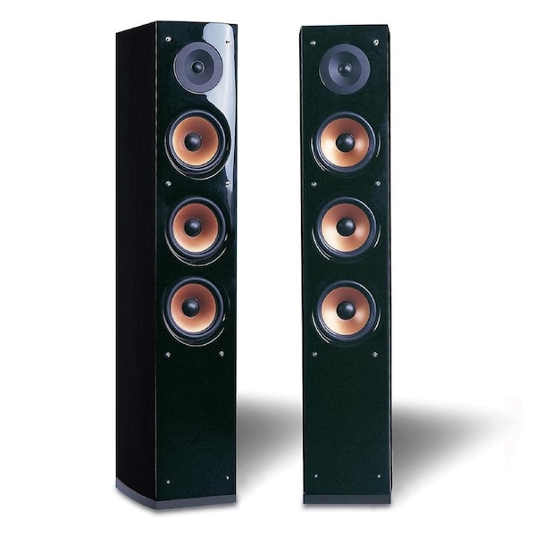 Pure Acoustics 250W Supernova 8 Front Floor Standing Speaker Pair f/Home Theatre