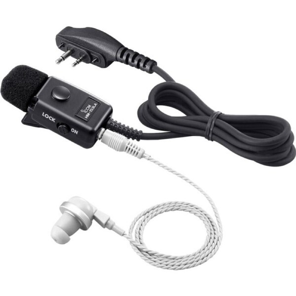 ICOM Earpiece PTT Speaker Earphone/Microphone for IC-F3032S Two Way Radio Series