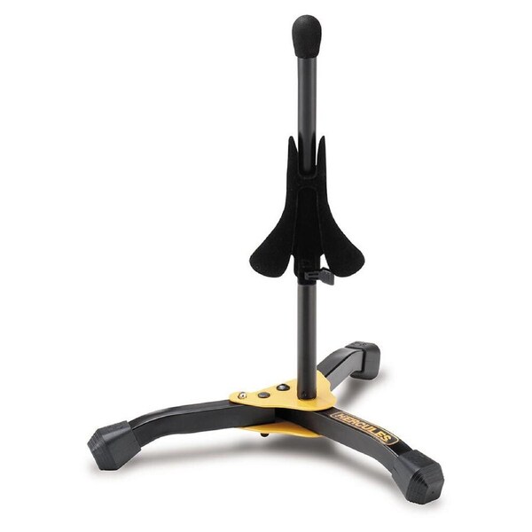 Hercules DS510BB Musical Instrument Trumpet/Cornet Stand/Holder w/ Velvet Peg