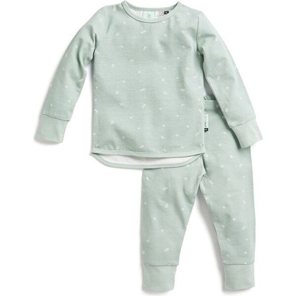 2pc ErgoPouch 0.2 TOG Pyjamas Long Sleeve Toddler 3y Sleepwear Pajama Set Sage