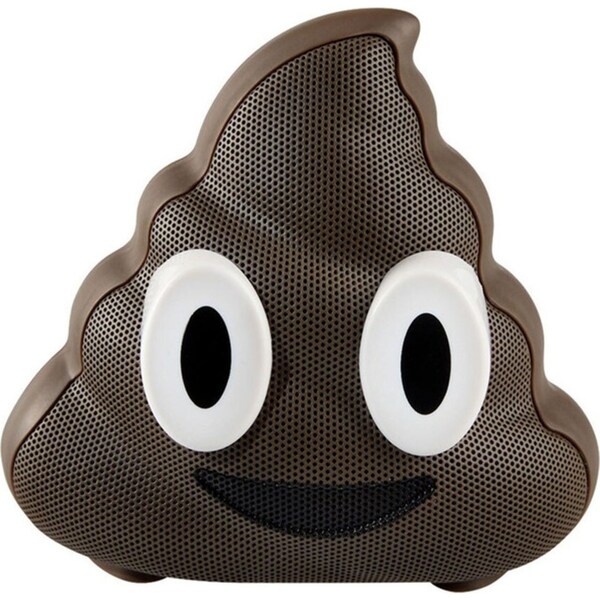 Jam Bluetooth Wireless Speaker w/Mic Choc Swirl Poop Emoji for iPhone/Galaxy