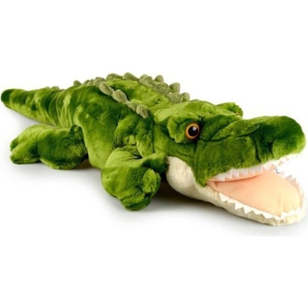 Korimco 34cm Snappy Crocodile Kids Animal Soft Plush Stuffed Toy Green 3y+