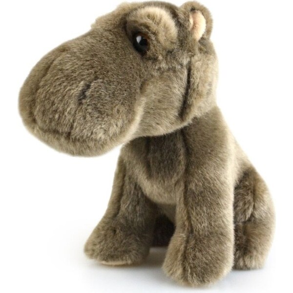 Lil Friends 18cm Hippo Kids/Children/Toddler Soft Plush Animal Toy Brown 3y+