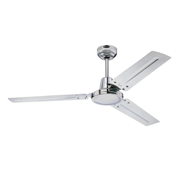 Westinghouse 122cm Industrial Wall Ceiling Cooling Fan w/Reverse Airflow Chrome