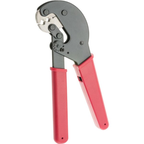 Hanlong 9" 229mm Coaxial Crimp Tool Heavy-Duty Manual Hex Crimper for RG58/59/62