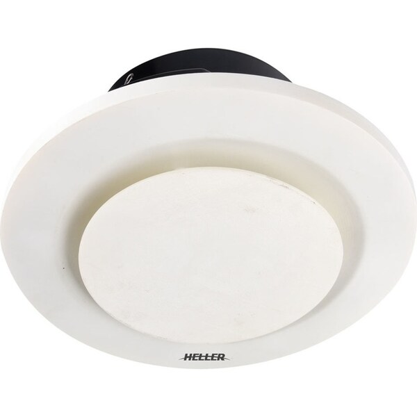 Heller 25cm Ventilating Ducted Round Ceiling Bathroom Air Flow Exhaust Fan White