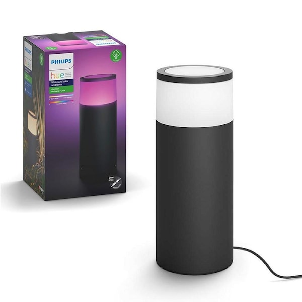 Philips Hue Outdoor Pedestal/Post Colour Ambiance LED Light/Lighting Extension