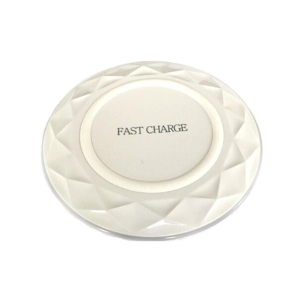 Orotec 10W Fast Charge Wireless Charging Pad Qi Enabled Smartphones Holder White