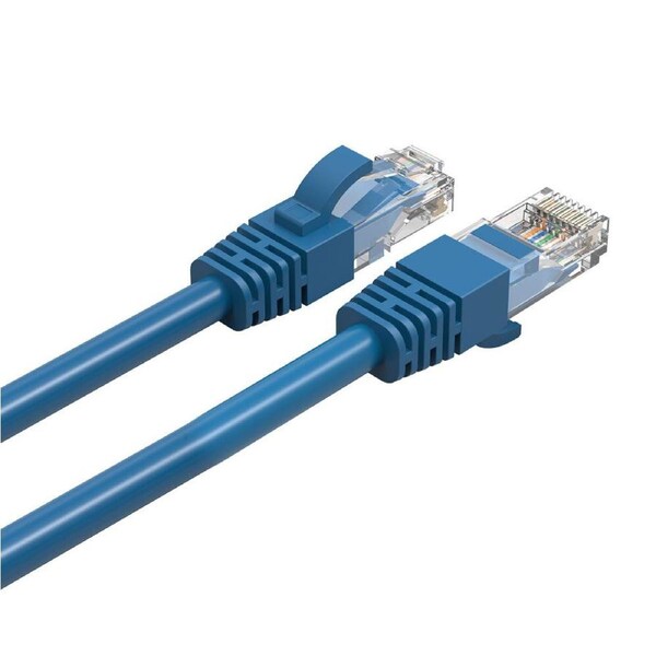 Cruxtec 5m CAT6/RJ45 Network Lead Cable LAN Ethernet Internet Router Cord Blue