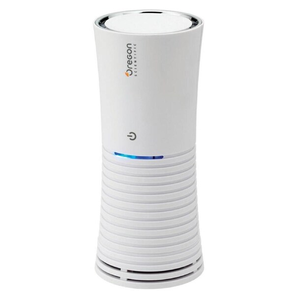 Oregon WS908 Home Car/Desktop USB Compact Air Cleaner/Sanitiser Purifier White