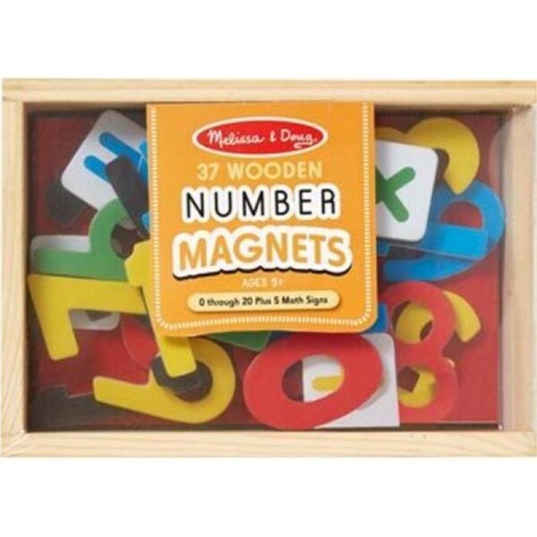 Melissa & Doug Magnetic Wooden Numbers
