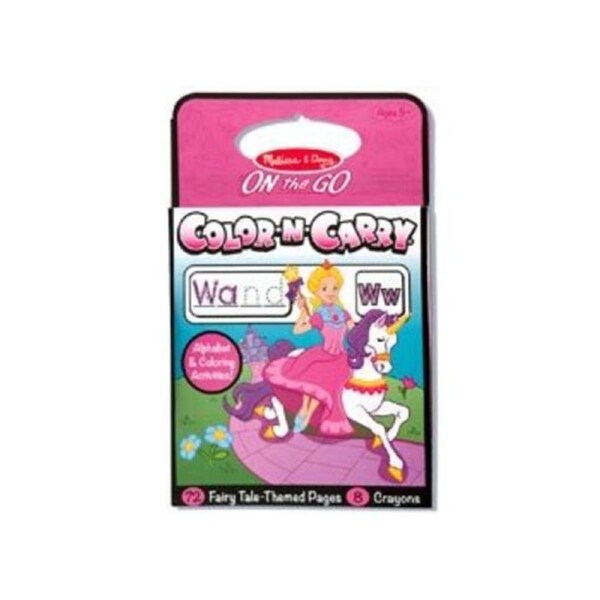 Melissa & Doug On The Go - Color-N-Carry - Fairy Tale