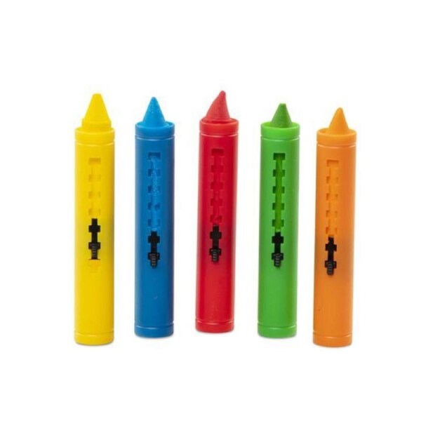 Melissa & Doug Learning Mat Crayons