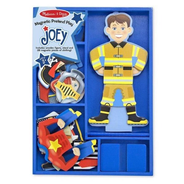 Melissa & Doug Wooden Magnetic Dress-Up - Joey