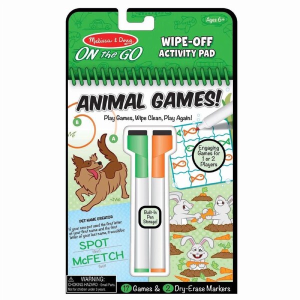 Melissa & Doug - On The Go - Animal Games!