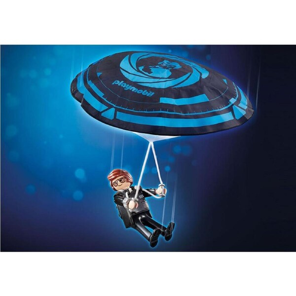 Playmobil The Movie Rex Dasher with Parachute 70070