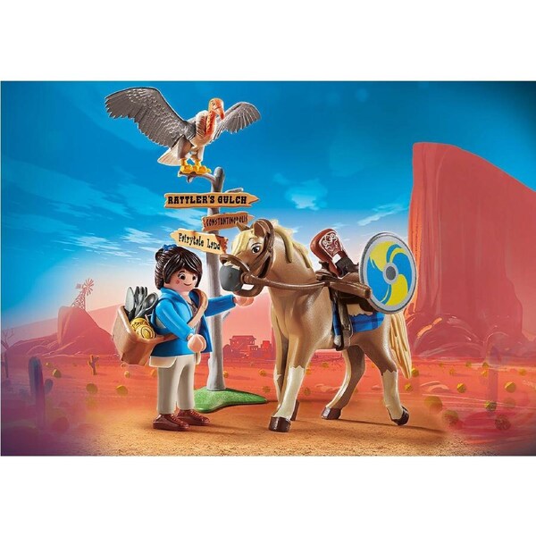 Playmobil The Movie Marla with Horse 70072