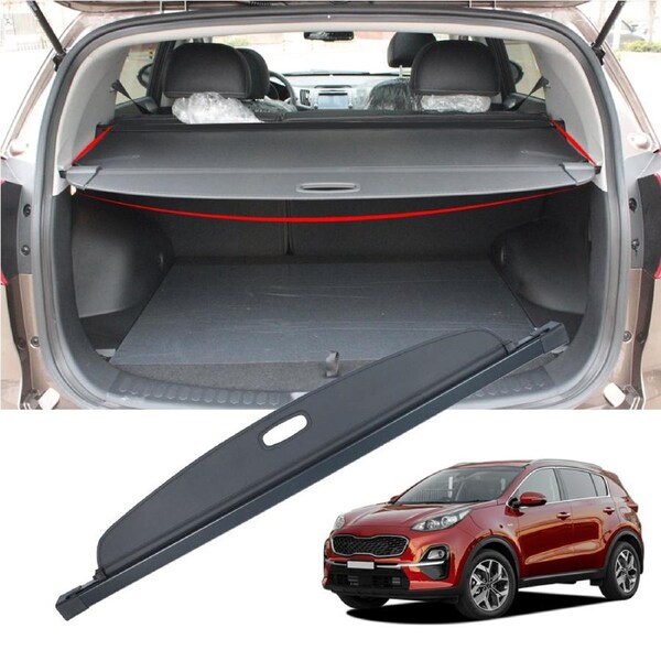 Retractable Car Trunk Shade Rear Cargo Security Shield Luggage Cover for Kia Sportage 2011-2021