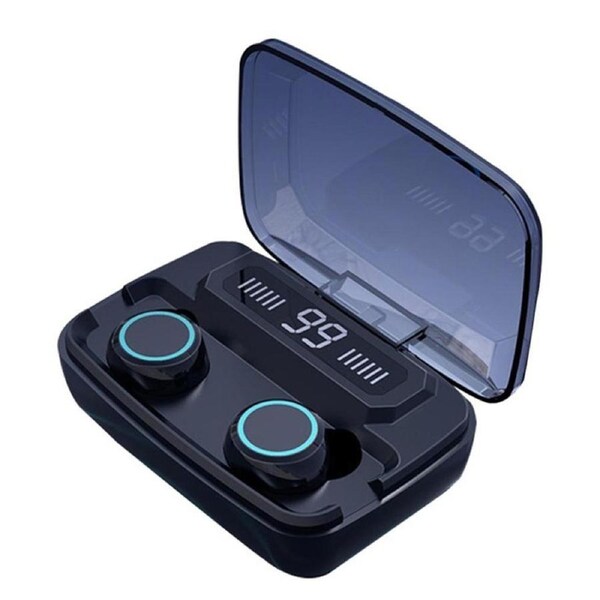 M11 Wireless In-Ear Sports Bluetooth 5.0 Headset with Digital Power Display and Charging Box