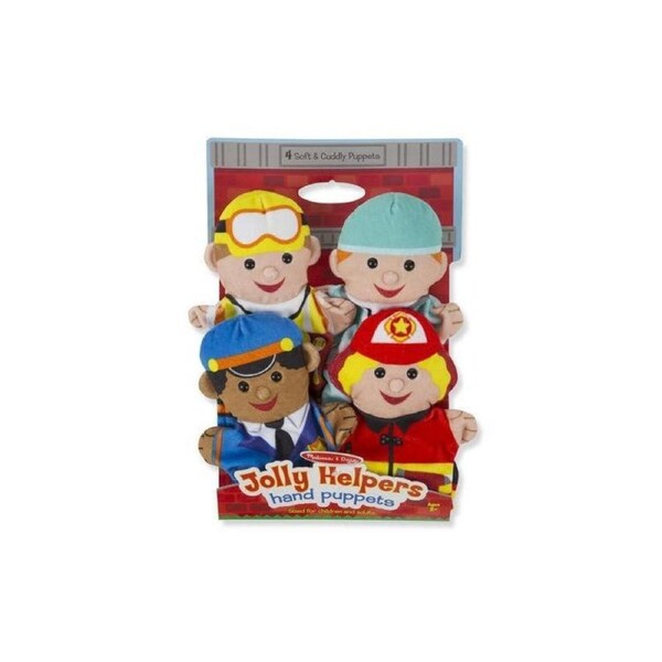 Melissa & Doug Jolly Helpers Hand Puppets