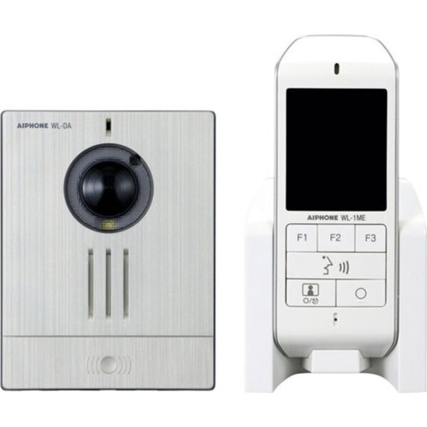 Aiphone 1.9GHZ Wireless Video Intercom Door Bell/Chime Monitor Security System