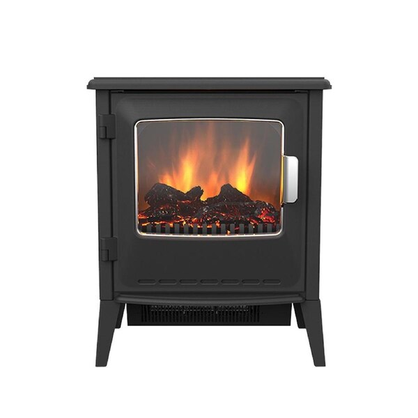 Dimplex Riley 2000W Portable Electric Fire Place Heater w/Thermostat/Log effect