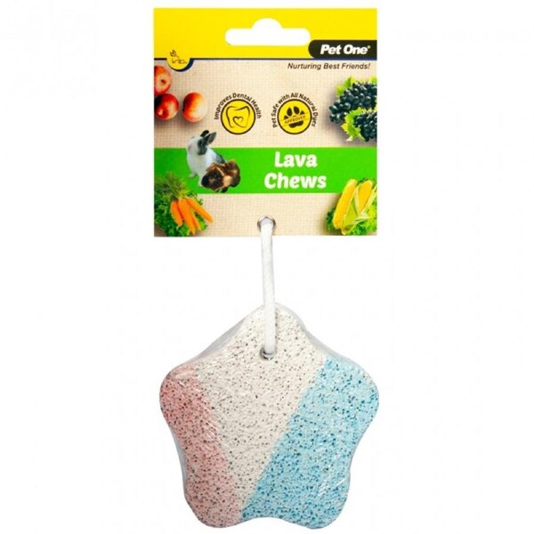 Lava Star Hanging Chew 30g Small Animal Dental Chew by Pet One