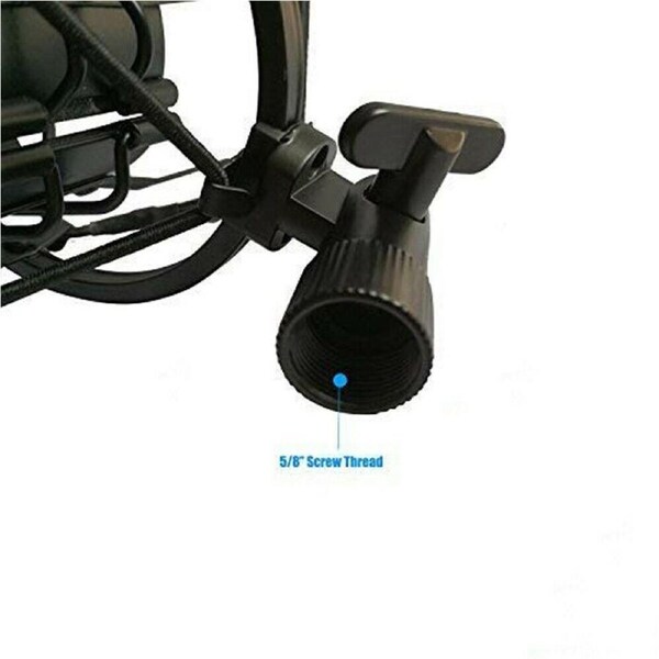 Ozoffer Universal Mic Suspension Anti-Shock Mount 43-46mm Microphone Holder Clip Stand