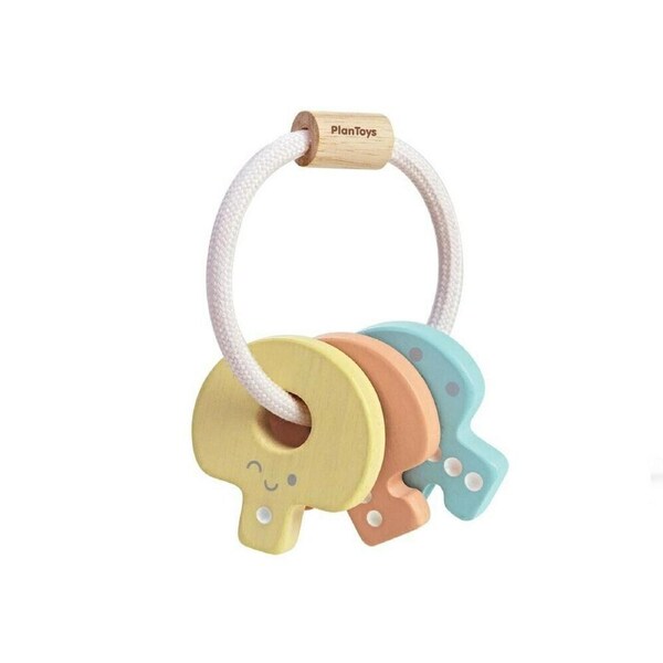 Plan Toys Key Rattle Pastel