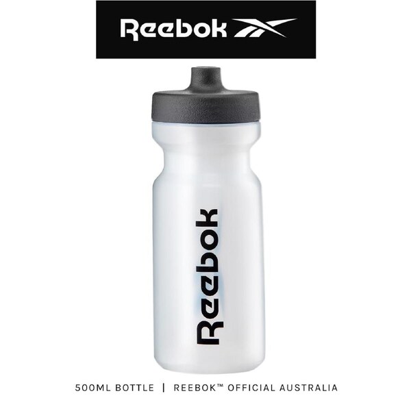 Reebok Water Bottle (500ml, Clear)