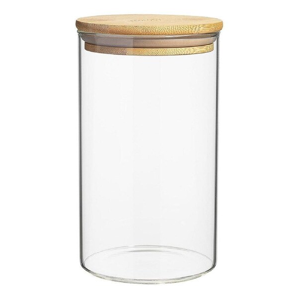 Ecology Pantry Round Glass Canisters Set of 3 17.5cm