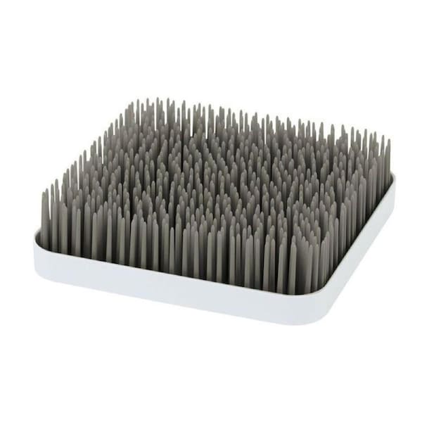 Boon 24.1cm Grass Countertop Drying Rack Holder for Baby Bottle/Utensils Grey