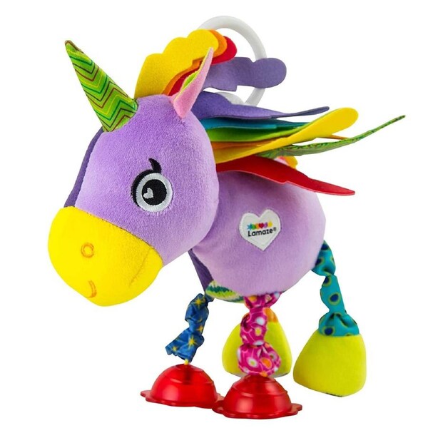 Lamaze Play & Grow 23cm Tilly Twinklewings Unicorn Baby Soft Toy w/ Clip 0m+