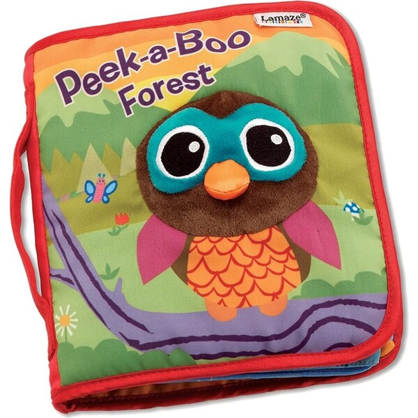 Lamaze Peek-a-Boo Forest Colourful Activity Baby Book Mirror/Texture/Pattern 0+