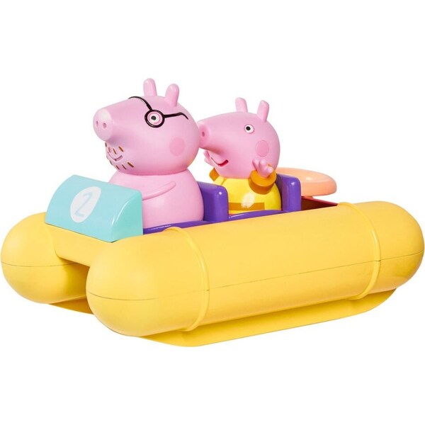 Tomy Peppa Pig Pull & Go Pedalo Baby/Toddler Bath Time Water Fun Float Toy 18m+