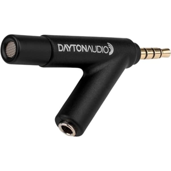 Dayton IMM6 Calibrated Measurement Microphone 3.5mm iPhone Android