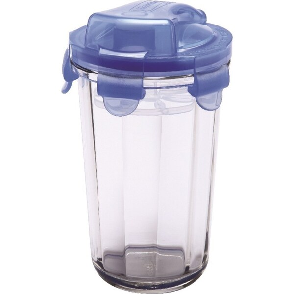 Glasslock Tempered Glass Sports Diet Shaker 500ml